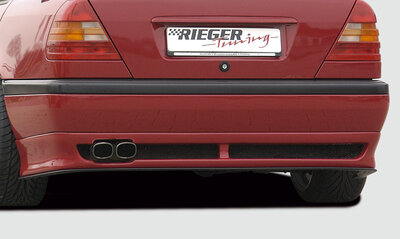 Rieger Tuning achterbumper verlenging Mercedes C klasse [W203]