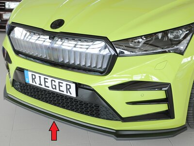 Rieger Tuning voorsplitter Skoda Enyaq iV / RS NY