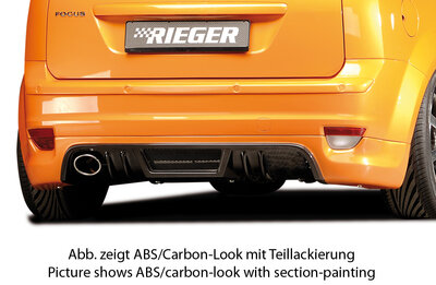 Rieger Tuning achterbumper verlenging Ford Focus 2