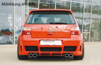 Rieger Tuning achterbumper VW Golf 4