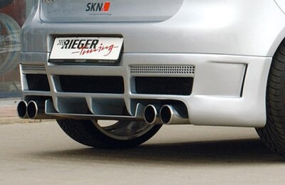 Rieger Tuning achterbumper verlenging VW Golf 5