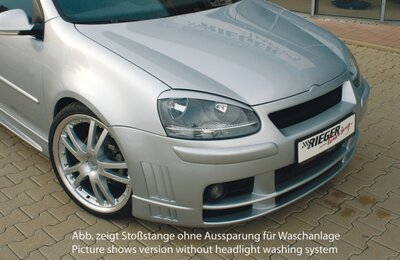 Rieger Tuning voorbumper VW Golf 5