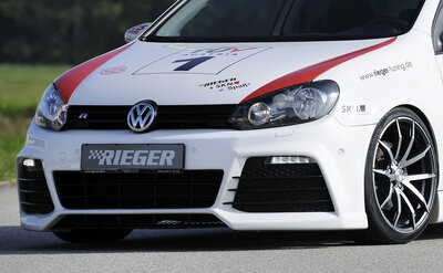 Rieger Tuning voorbumper VW Golf 6