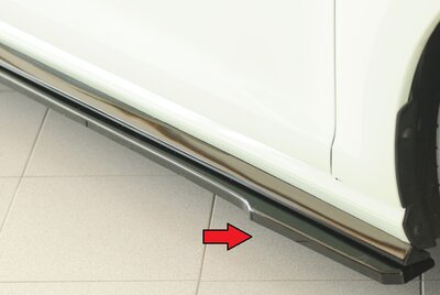 Rieger Tuning sideskirt aanzetstuk Rechts VW Golf 7