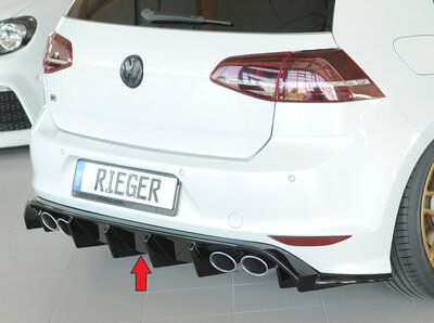 Rieger Tuning diffuser VW Golf 7