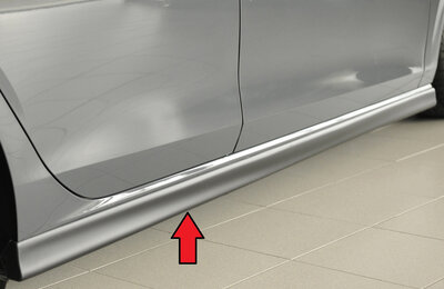 Rieger Tuning sideskirt (XS) Rechts Seat Golf 7 / Leon / Cupra