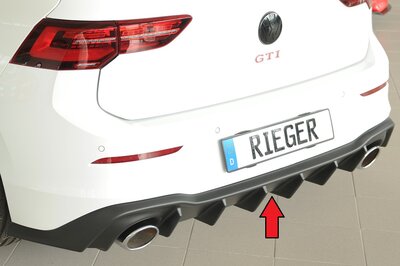 Rieger Tuning diffuser VW Golf 8