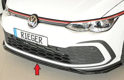 Rieger Tuning voorsplitter alleen voor GTI/GTD/GTE VW Golf 8