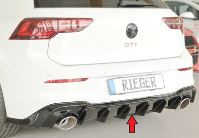 Rieger Tuning diffuser VW Golf 8