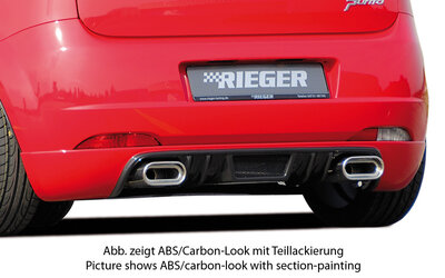 Rieger Tuning achterbumper verlenging Fiat Grande Punto [199]