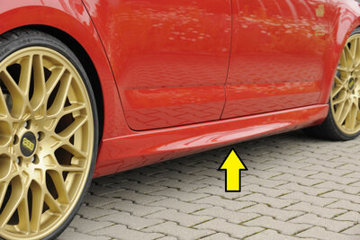 Rieger Tuning sideskirt Rechts Skoda Octavia 5E