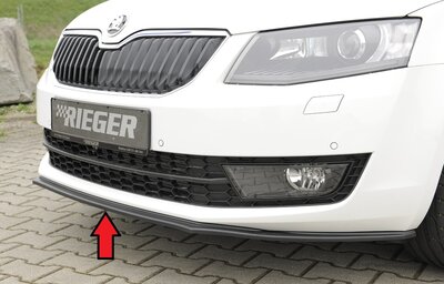 Rieger Tuning voorsplitter Skoda Octavia 5E