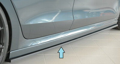 Rieger Tuning sideskirt aanzetstuk Rechts Skoda Octavia NX