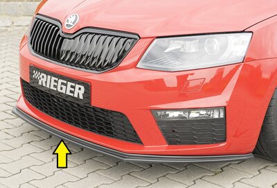 Rieger Tuning voorsplitter Skoda Octavia RS NX
