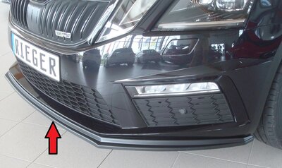 Rieger Tuning voorsplitter Skoda Octavia RS NX