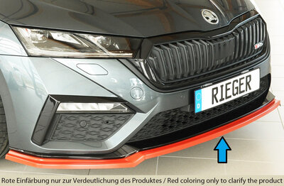 Rieger Tuning voorsplitter Skoda Octavia RS NX