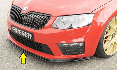 Rieger Tuning voorsplitter Skoda Octavia RS NX