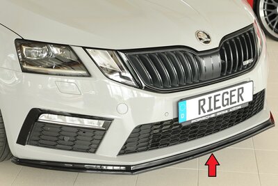 Rieger Tuning voorsplitter Skoda Octavia RS NX