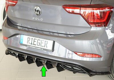 Rieger Tuning diffuser VW Polo (AW)