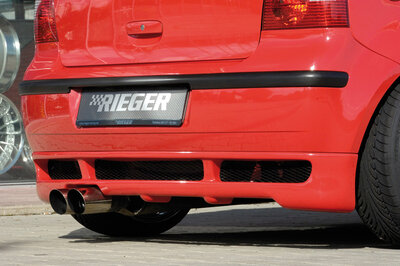 Rieger Tuning achterbumper verlenging VW Polo 5 (9N)