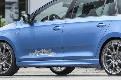 Rieger Tuning sideskirt Links Skoda Rapid NH