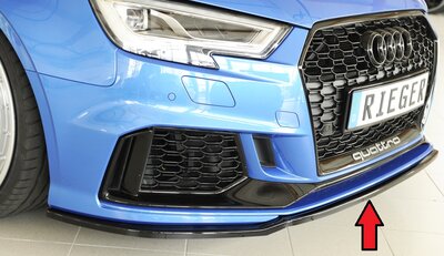 Rieger Tuning splitter Audi RS3 [8V]