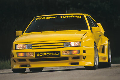 Rieger Tuning spatbord breedset II Rechts VW Scirocco 2