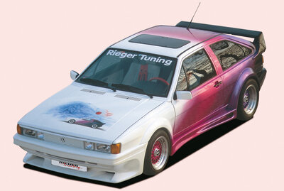 Rieger Tuning voorbumper VW Scirocco 2