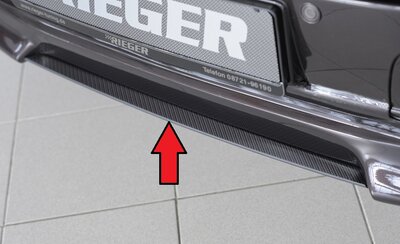 Rieger Tuning splitter VW Transporter T5