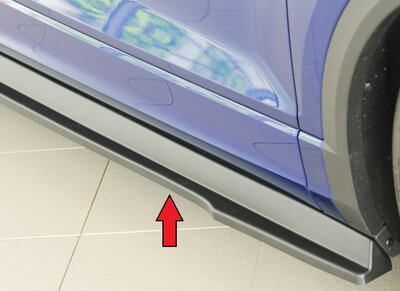 Rieger Tuning sideskirt aanzetstuk Rechts VW T-Roc