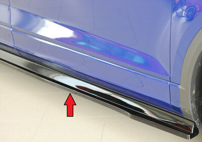 Rieger Tuning sideskirt aanzetstuk Rechts VW T-Roc