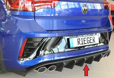 Rieger Tuning diffuser (voor auto's zonder trekhaak) VW T-Roc