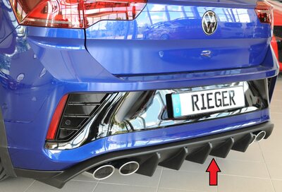 Rieger Tuning diffuser (voor auto's met trekhaak) VW T-Roc