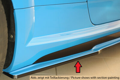 Rieger Tuning sideskirt aanzetstuk Rechts Audi TT / TTS / TTRS [8J]