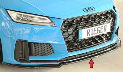 Rieger Tuning splitter Audi TT / TTS [8J]