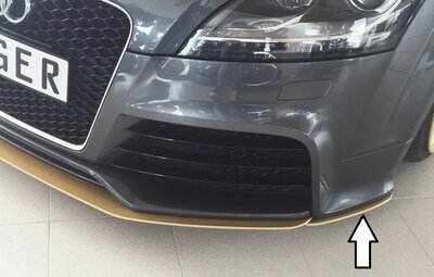 Rieger Tuning splitter lateraal, links Audi TTRS [8J]