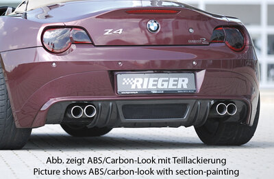 Rieger Tuning achterbumper verlenging BMW Z4 E85