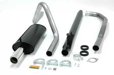 Simons Sportuitlaat Volvo Amazon Volo amazon model met 1-gaats flens downpipesysteem incl. Voorpijp