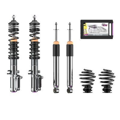 KW V3 Schroefset BMW 3-serie E36 Zwart