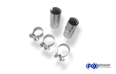 Fox Sportuitlaat Alfa Romeo 156 achterdemper - 2x76 Type 10