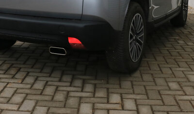 Fox Sportuitlaat Peugeot 2008 achterdemper - 145x65 type 59