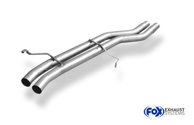 Fox Sportuitlaat Audi V8 Type D11 - 100/A6 Type C4 quattro - 200 Type 44Q Vervangingspijp voor de voordemper