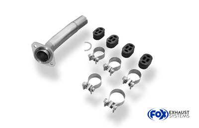 Fox Sportuitlaat Mazda 3 - BM - Sedan Achterdemper dwars rechts/links - 1x100 Type 16 rechts/links