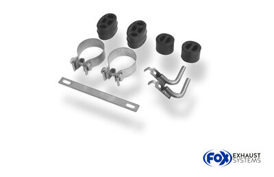 Fox Sportuitlaat Chrysler 300C 3.5L Achterdemper Rechts/Links - 1x90 Type 17 Rechts/Links