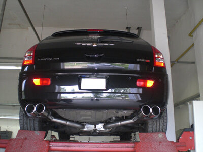 Fox Sportuitlaat Chrysler 300C SRT8 achterdemper rechts/links - 2x100 type 17 rechts/links
