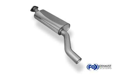 Fox Sportuitlaat BMW E36 316i/318Ti Compact voordemper