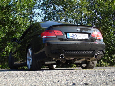 Fox Sportuitlaat BMW E90/91/92/93 335i/335d Achterdemper Rechts/Links - 1x90 Type 17 Rechts/Links