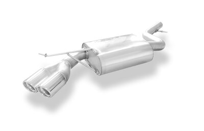 Fox Sportuitlaat BMW E90/91/92 - 320d Achterdemper - 2x76 Type 17
