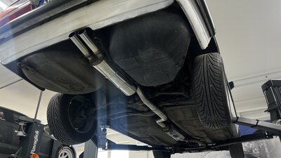 Fox Sportuitlaat BMW E28 518i zonder katalysator, voor- en achterdemper - 2x55 Type 10