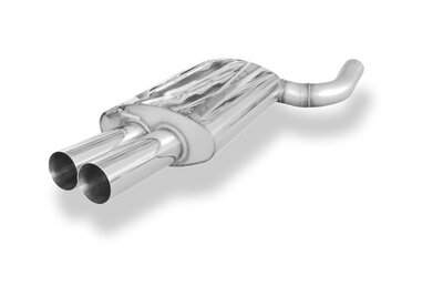 Fox Sportuitlaat BMW E60/61 540i 545i Achterdemper - 2x90 Type 10